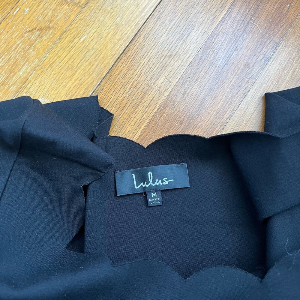 Black Lulus Dress size M - Picture 5 of 5